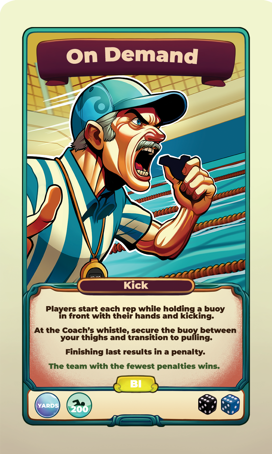 On Demand challenge card